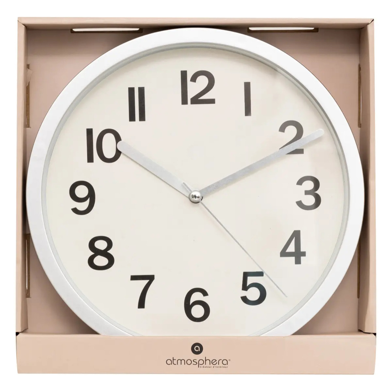 Horloge en plastique - D22 cm
