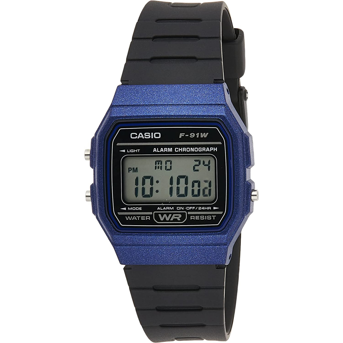 Reloj Casio F-91WM-2A Unisex Digital Cuarzo con Correa de Resina