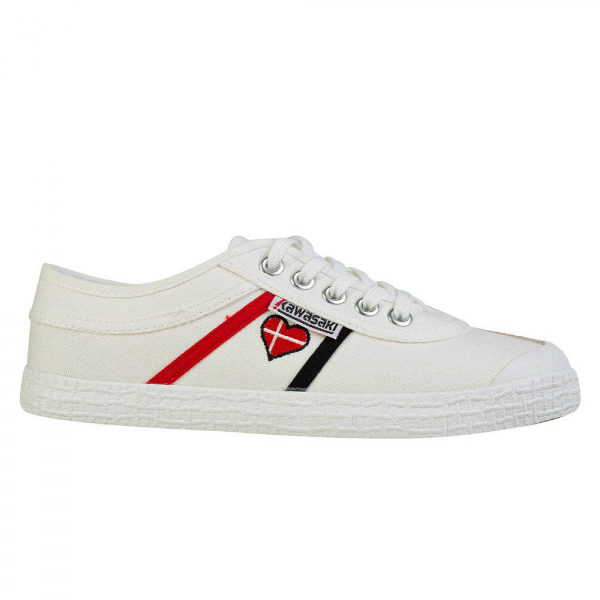 Zapatillas Sneaker para Mujer - KAWASAKI Heart Canvas Shoe K194523 1002 White