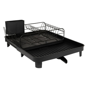 Égouttoir "Boîtes relief 2 - Black edition" extensible