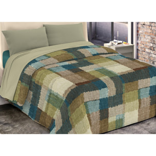 Trapunta Invernale 300gr Diadema Fantasia Quadri D5