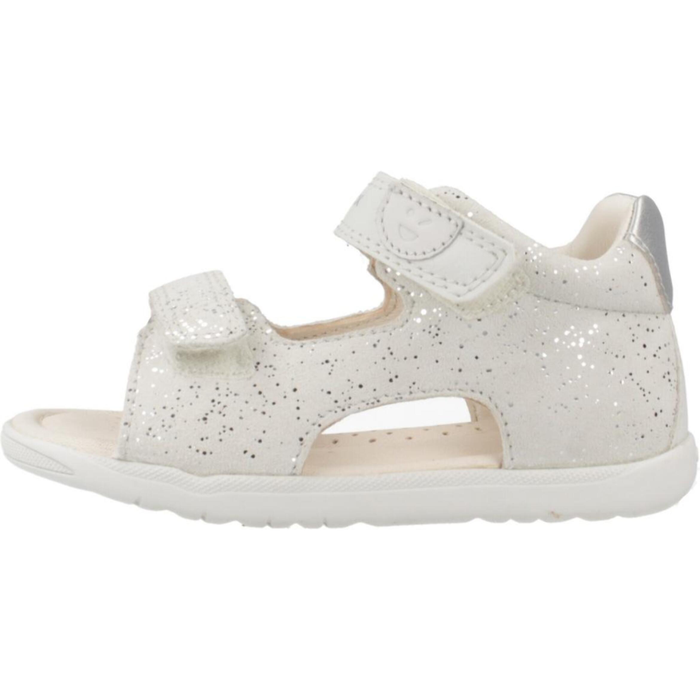 Sandalias Niña de la marca GEOX  modelo B SANDAL MACCHIA GIR BLANCO