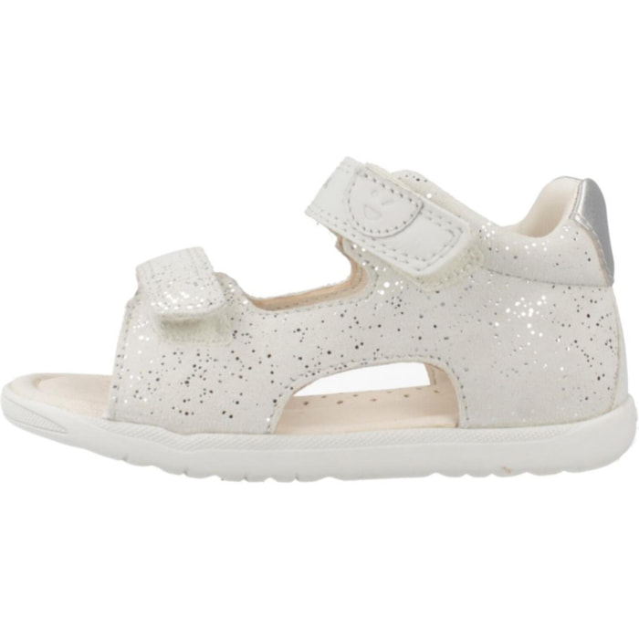 Sandalias Niña de la marca GEOX  modelo B SANDAL MACCHIA GIR BLANCO
