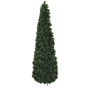 Albero di natale pieghevole verde con 793 rami cm ø74h180