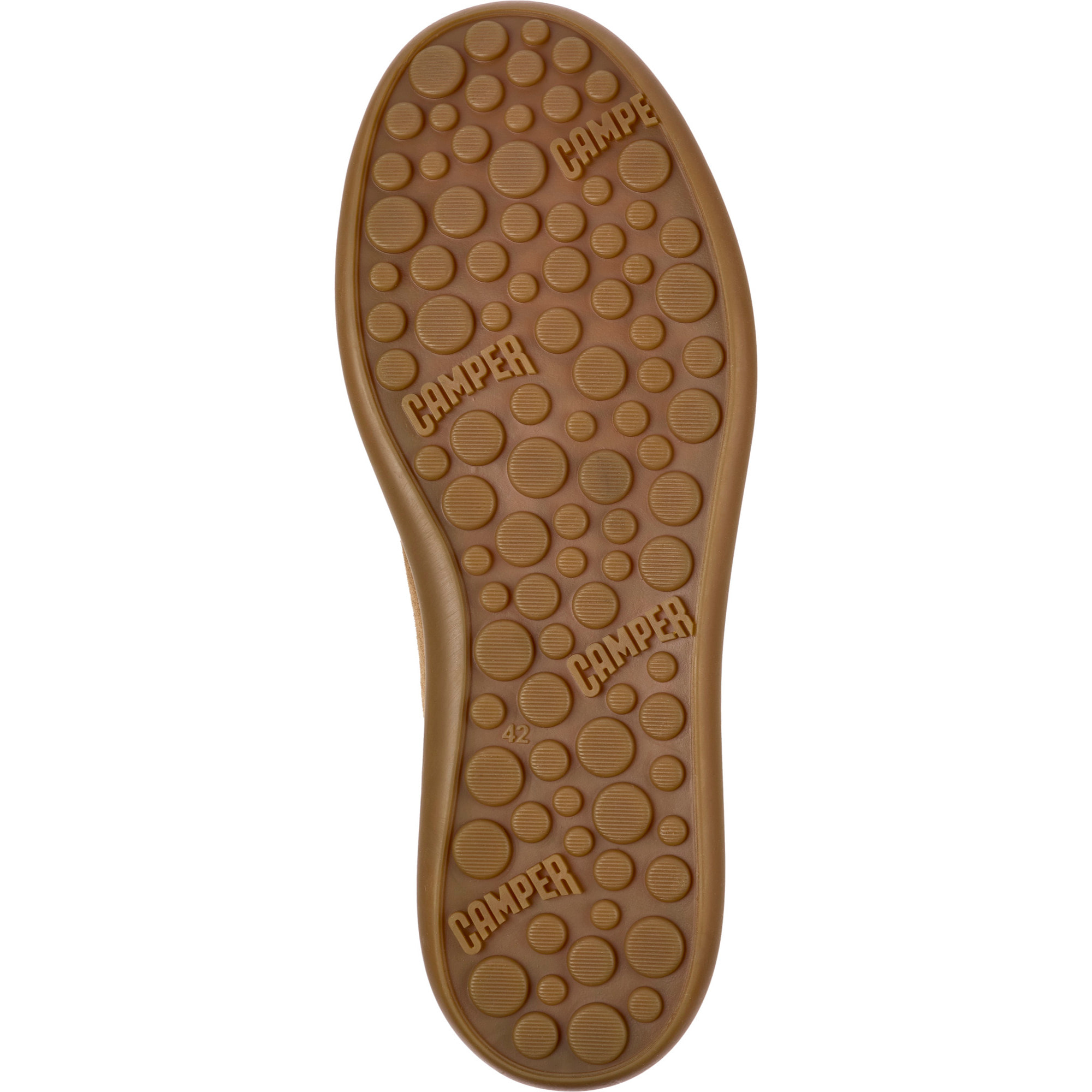 Zapatillas - CAMPER Pelotas Soller - Marron - Cuero Nubuck