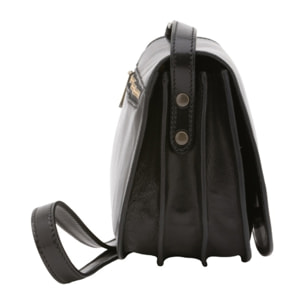 Borsa a tracolla da donna - Modello False - Vera pelle - 24.0 x 17.0 x 11.0 cm