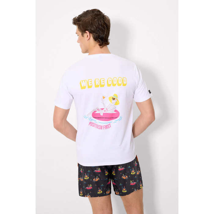 T-shirt a maniche corte Bianco