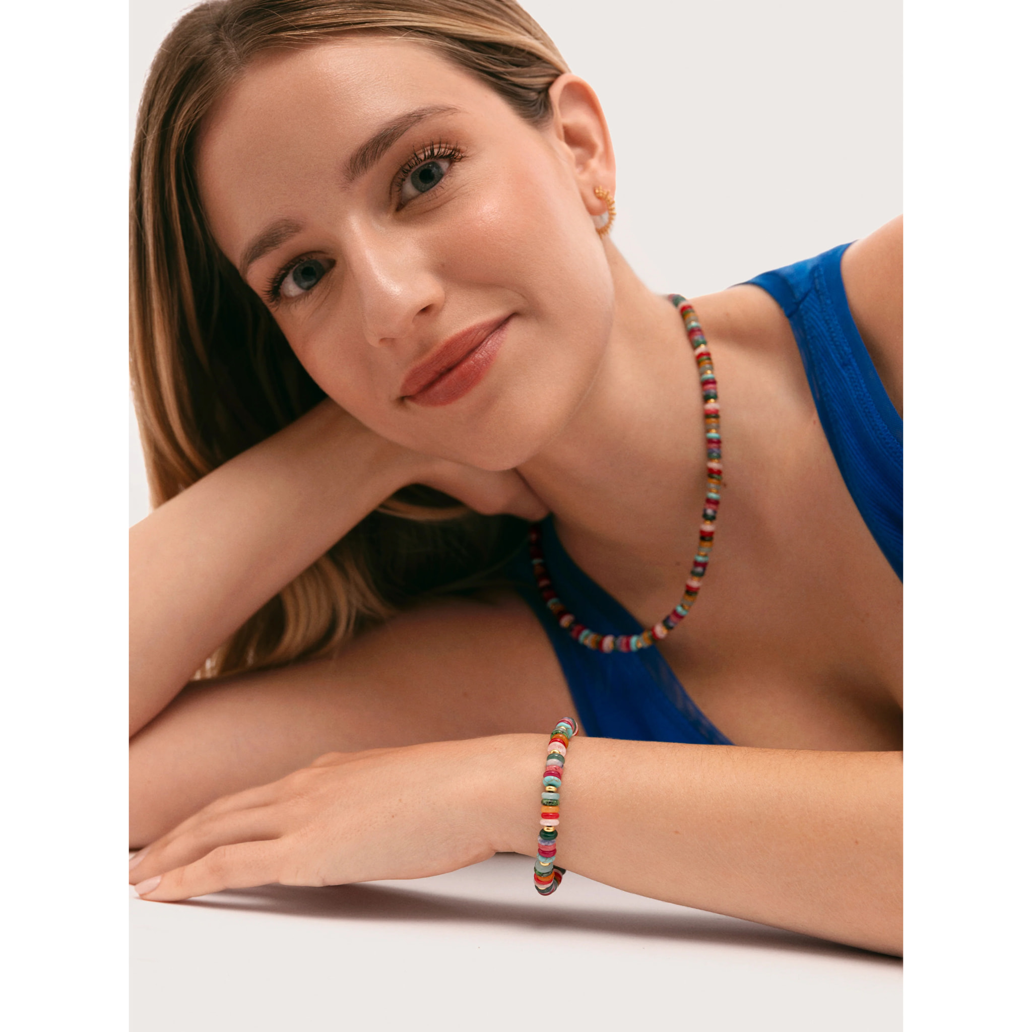 Pulsera Habana Acero Baño Oro