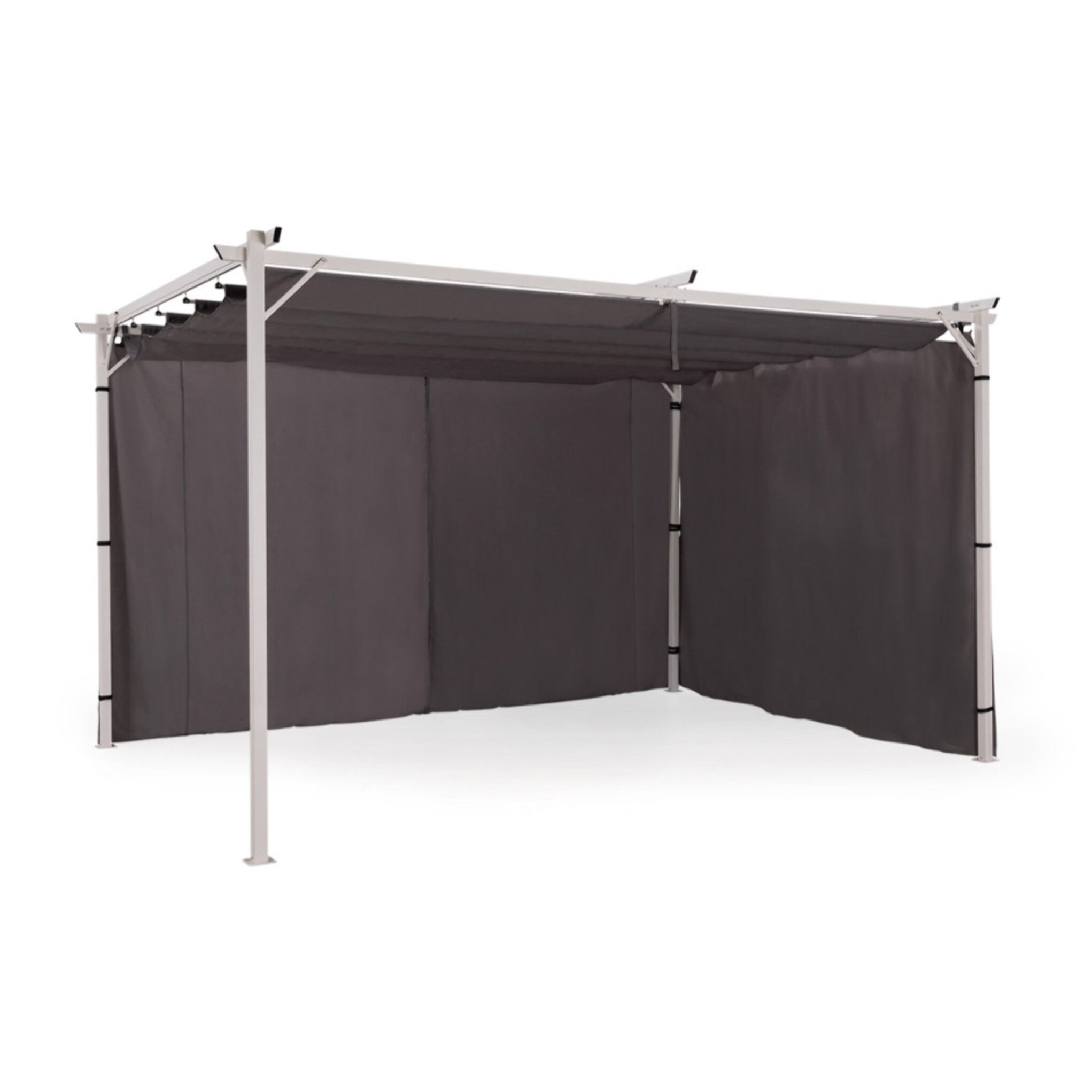 Rideaux universels pour pergola - lot de 2