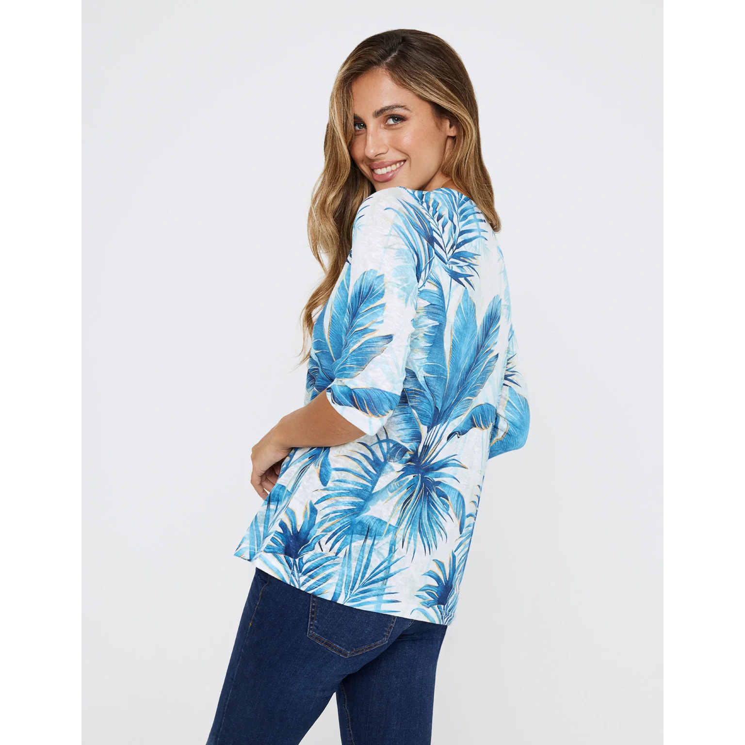 Camiseta Media Manga Estampada - Albentosa