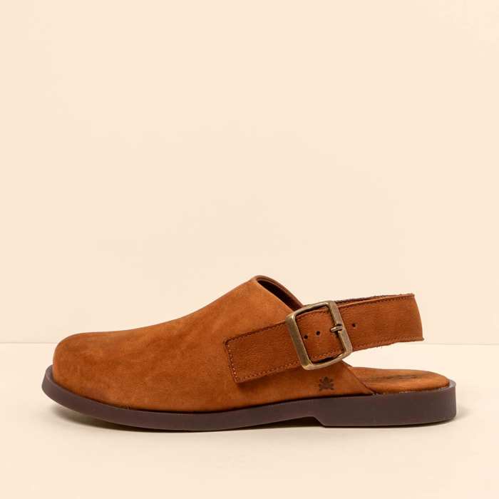 Zapatos N5871 NOBUCK LAVADO CUERO/ ARENISCA color Cuero