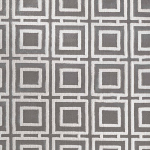 Tapis salon motif géométrique, design graphique et original, confort