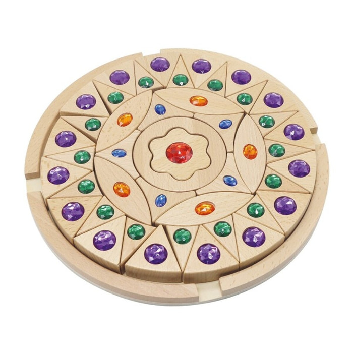 SOLID WOOD MANDALA - ROMPECABEZAS