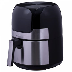 Friteuse à air chaud avec écran tactile et plaque de grill Inox 1400W 3,5L Just Perfecto JL-23