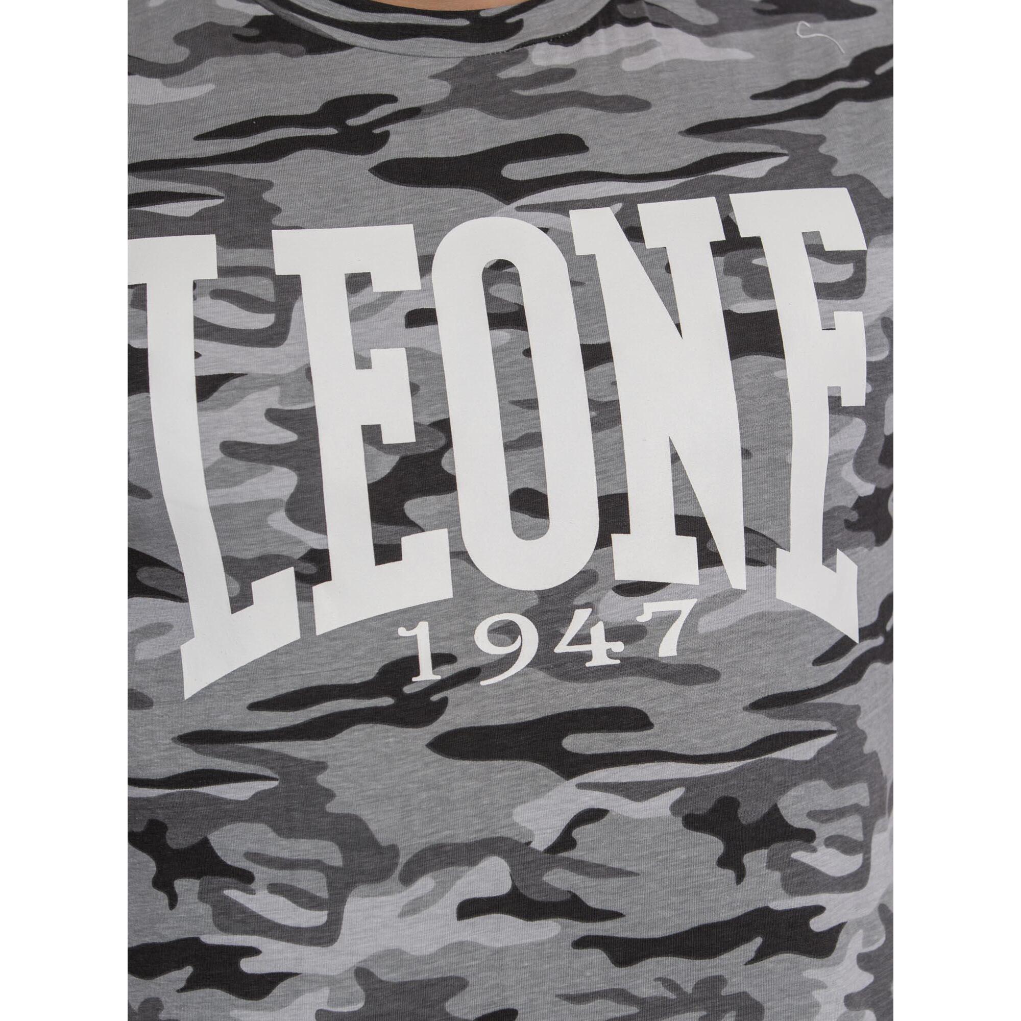 T-shirt smanicata da uomo Leone 1947 Apparel Camo Logo