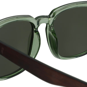 Gafas de Sol Feler 1558-3 Polarizadas de Madera Unisex 52mm