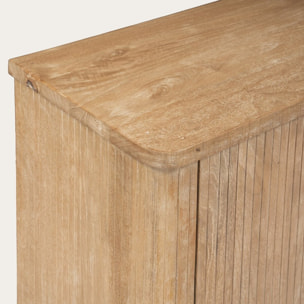 Buffet Alen -bois massif de mangue-couleur arabica 105 x 80 x 38 cm