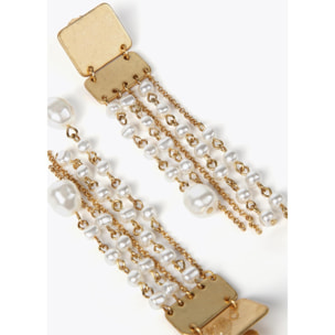 Orecchini cascata di perle