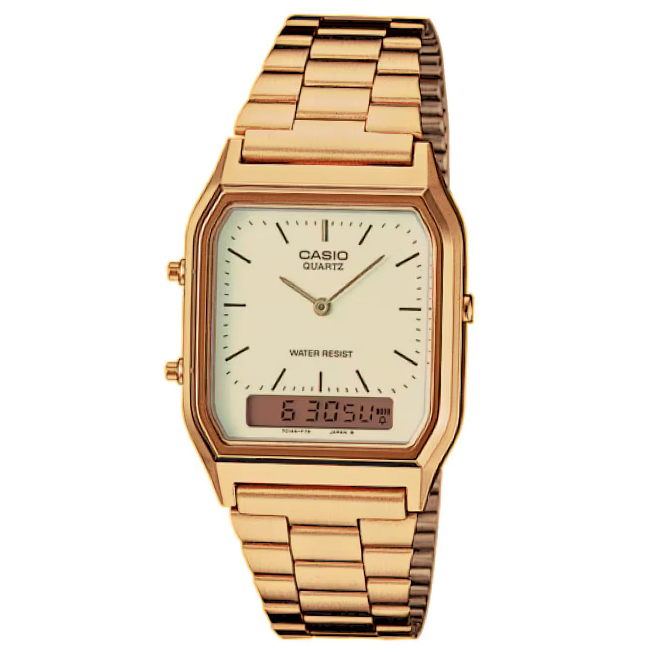 Reloj Casio AQ-230GA-9D Unisex Analogico/digital Cuarzo con Correa de Acero inoxidable