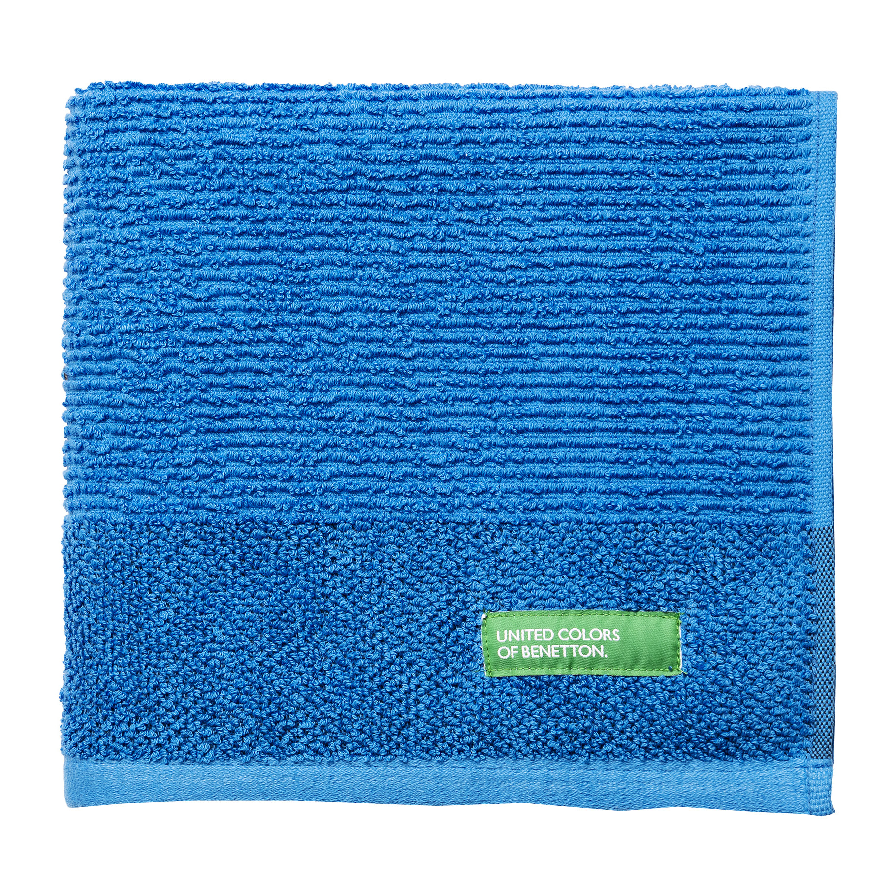 PACK DE 2 SET DE 3 TOALLAS DE BAÑO EN COLOR AZUL Y  VERDE - BENETTON
