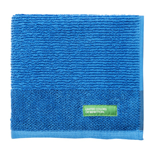 PACK DE 2 SET DE 3 TOALLAS DE BAÑO EN COLOR AZUL Y  VERDE - BENETTON
