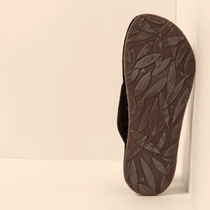 Sandalias N5682 NOBUCK LAVADO BLACK/ BARE SANDALS color Black