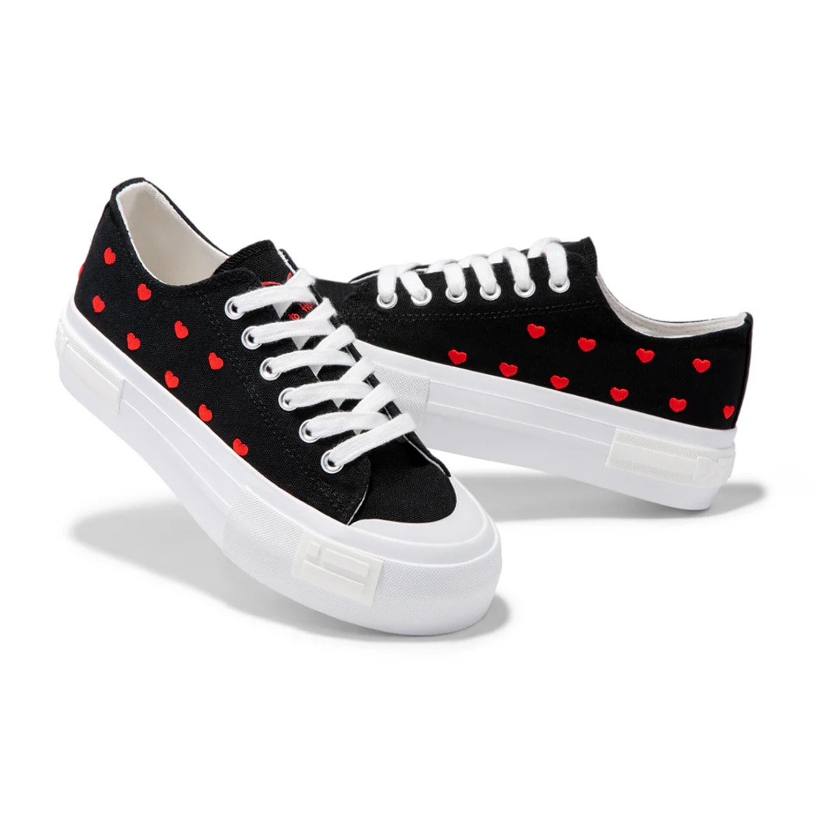 Zapatillas Mujer Casual One Way Low From Heart Negro D.Franklin