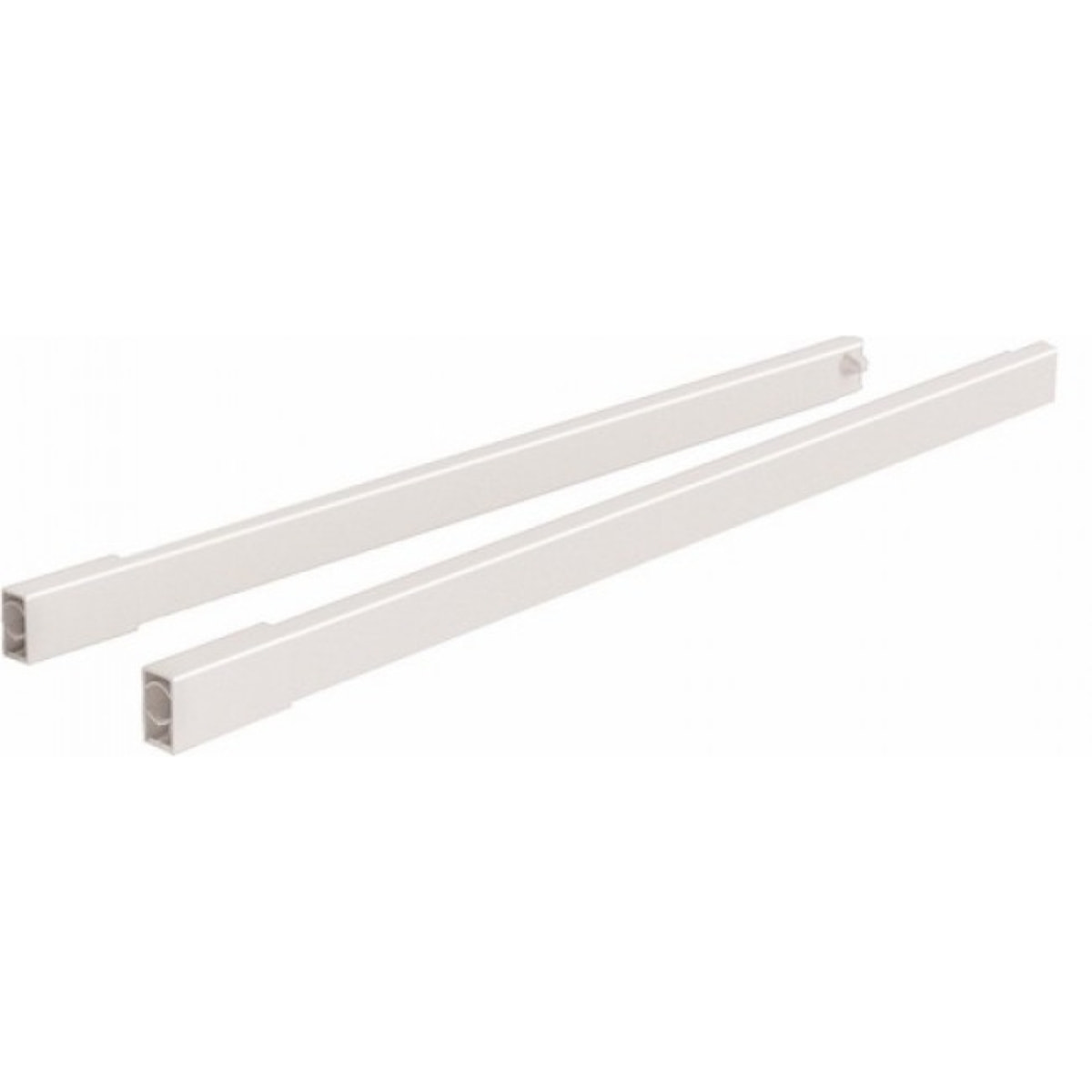 Set de tringles HETTICH ArciTech longitudinale - 650 mm - Blanc - 9149292