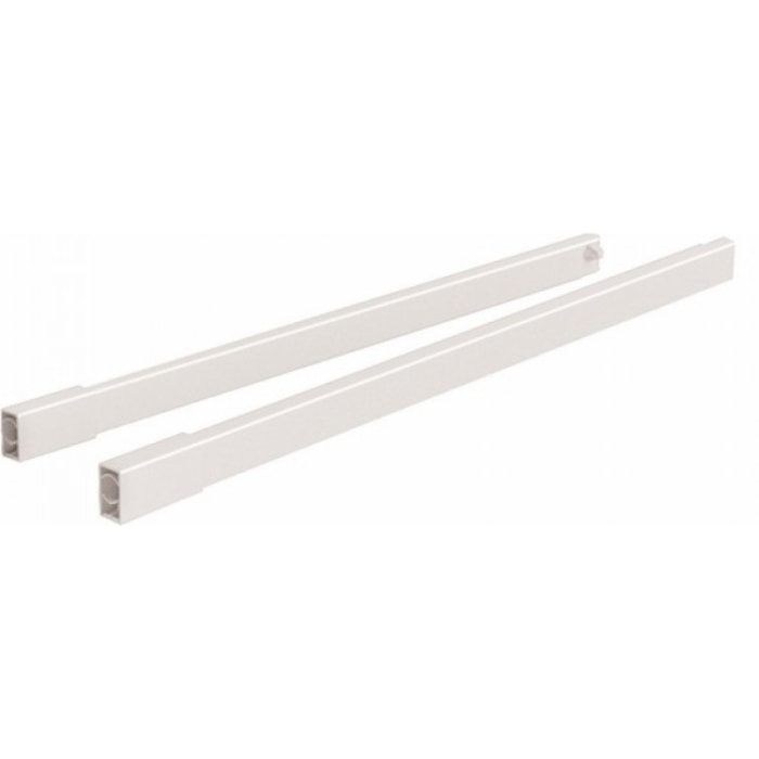 Set de tringles HETTICH ArciTech longitudinale - 650 mm - Blanc - 9149292