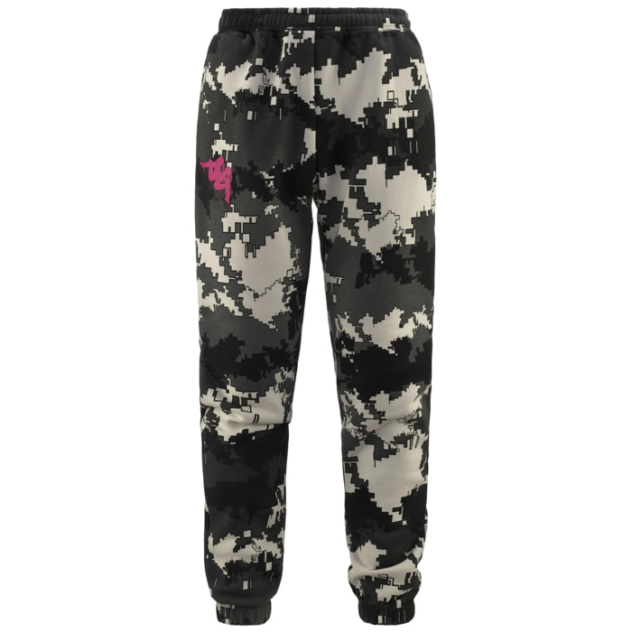 Pantaloni Kappa Uomo AUTHENTIC GRAPHIK GASPAR Nero