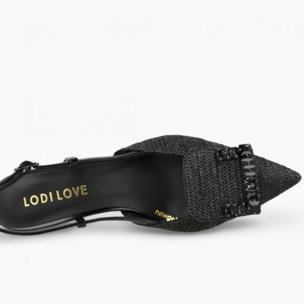 ZAPATOS SALÓN NEGROS KYOKO