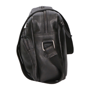 Borsa a tracolla unisex in vera pelle - Modello False - 100% pelle di vacchetta - 31.0 x 23.0 x 11.0 cm