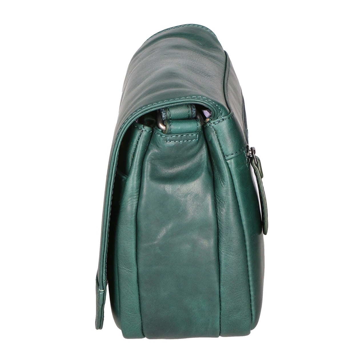 Borsa a tracolla da uomo - Modello Talos - 100% pelle - 21.0 x 23.0 x 8.0 cm