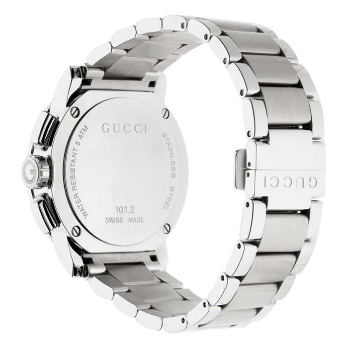 Reloj Gucci YA101204 Hombre Analogico Cuarzo con Correa de Acero inoxidable