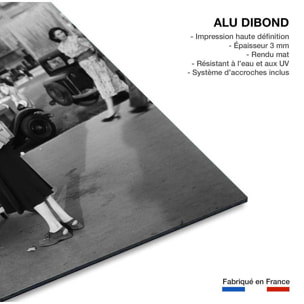 Deco photo ancienne de Marseille - Glaces Polos Tableau alu Dibond