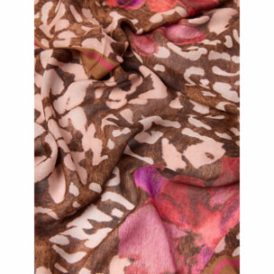 Elena Mirò - Estola estampada - Rosa