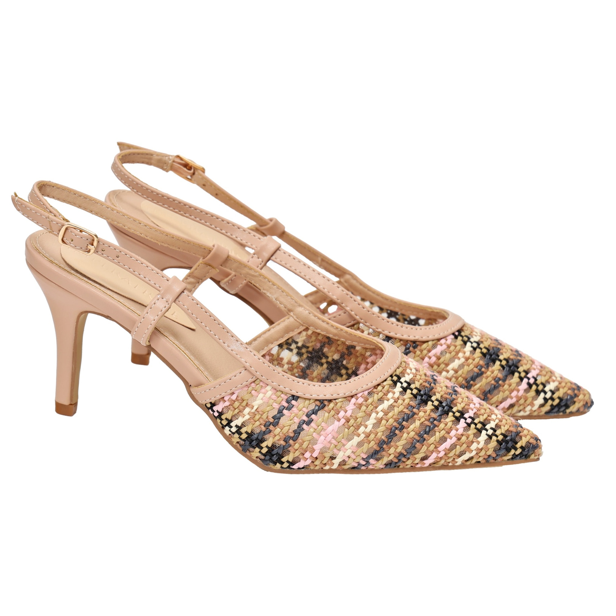 Decolletè con cinturino regolabile - tacco 8,5 cm