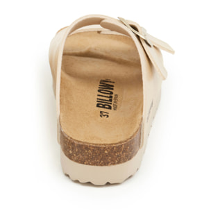 Sandalo con zeppa BILLOWY DORATO