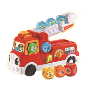 Juguetes sonoros - luminosos camión de bomberos al rescate cefa toys