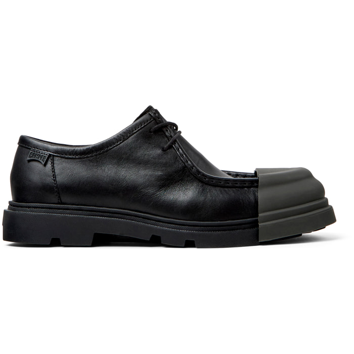 Zapatos de cordones - CAMPER Junction - Negro - Cuero liso