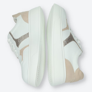 Sneakers Donna Tata Italia Bianco
