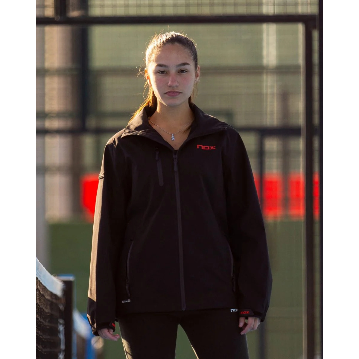 Softshell mujer TEAM negro