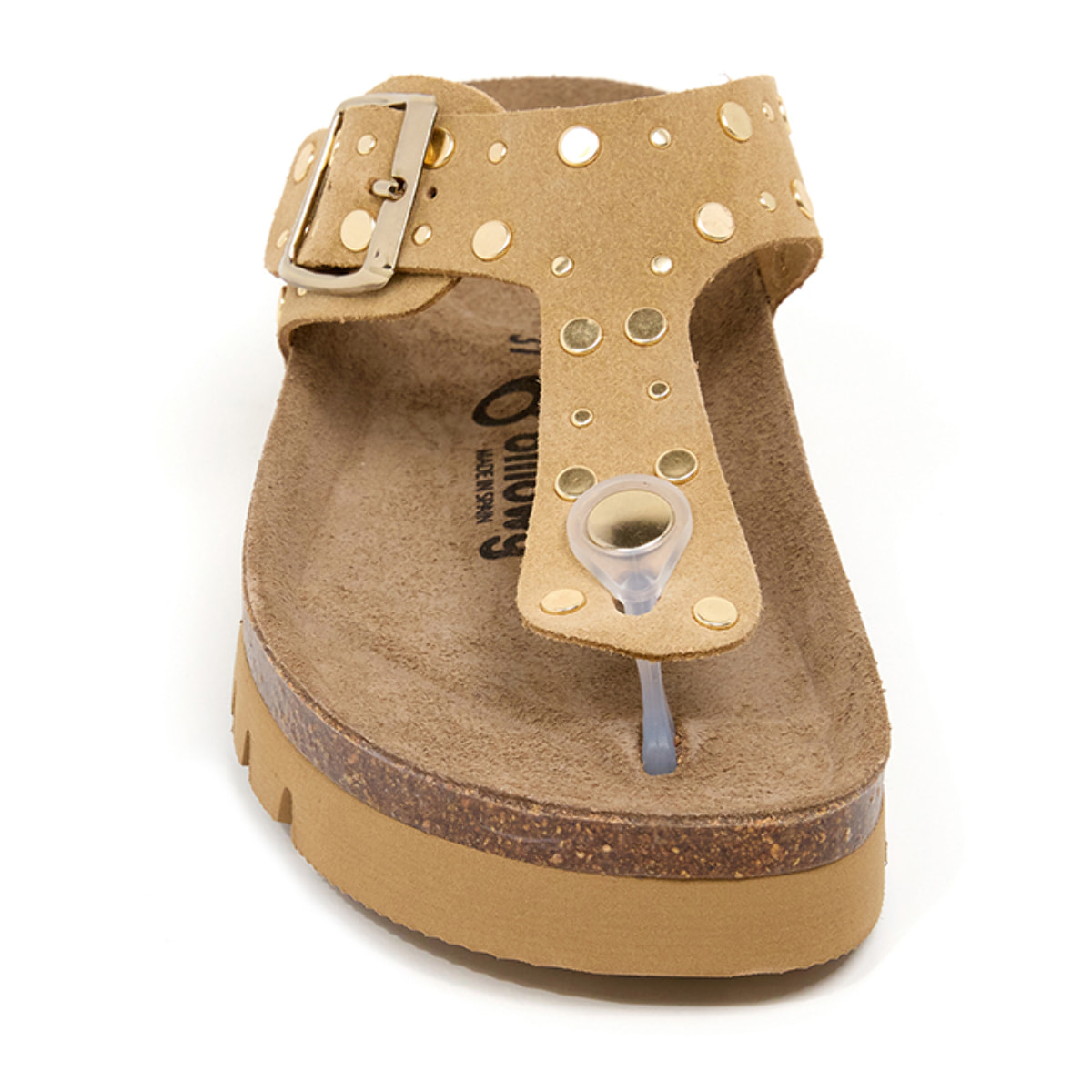 Sandalia Plataforma Marron Mujer BILLOWY MARRON