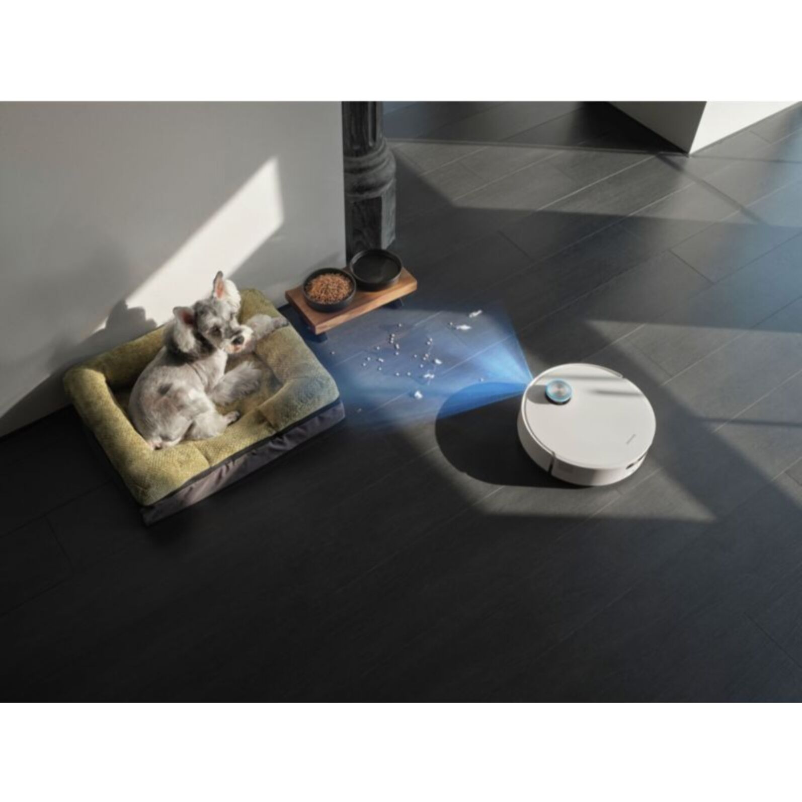 Robot Aspirateur Laveur DREAME Aqua10 Ultra Roller Complete blanc