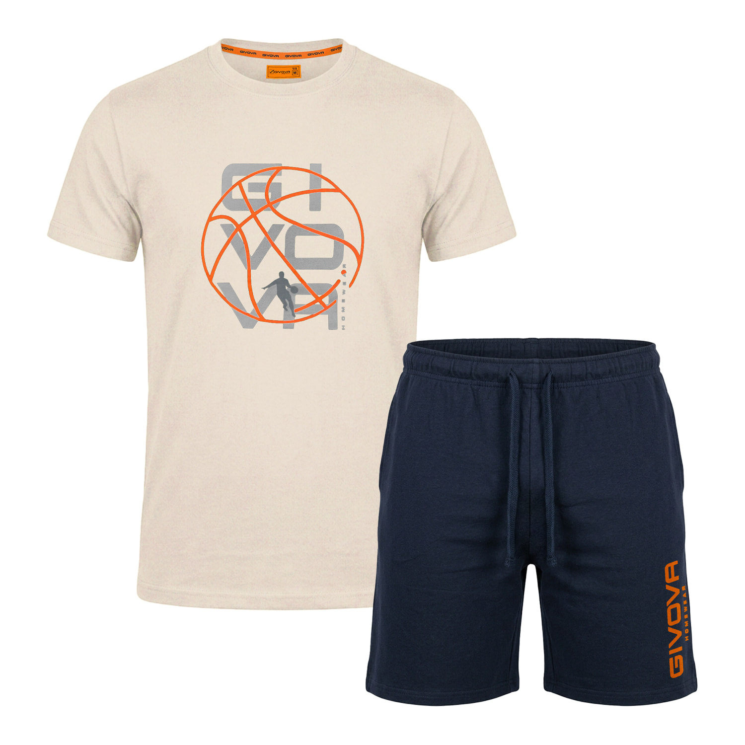 Completo Homewear Uomo Corto GIVOVA Cotone