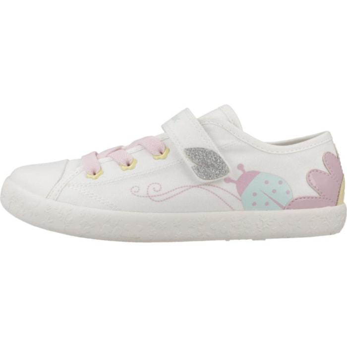 Zapatillas Niña de la marca GEOX  modelo J GISLI GIRL BLANCO