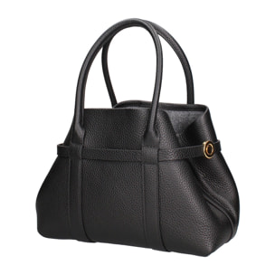 Borsa a mano da donna Made in Italy - Modello Valoria Nova - 100% pelle - 28.0 x 20.0 x 13.0 cm