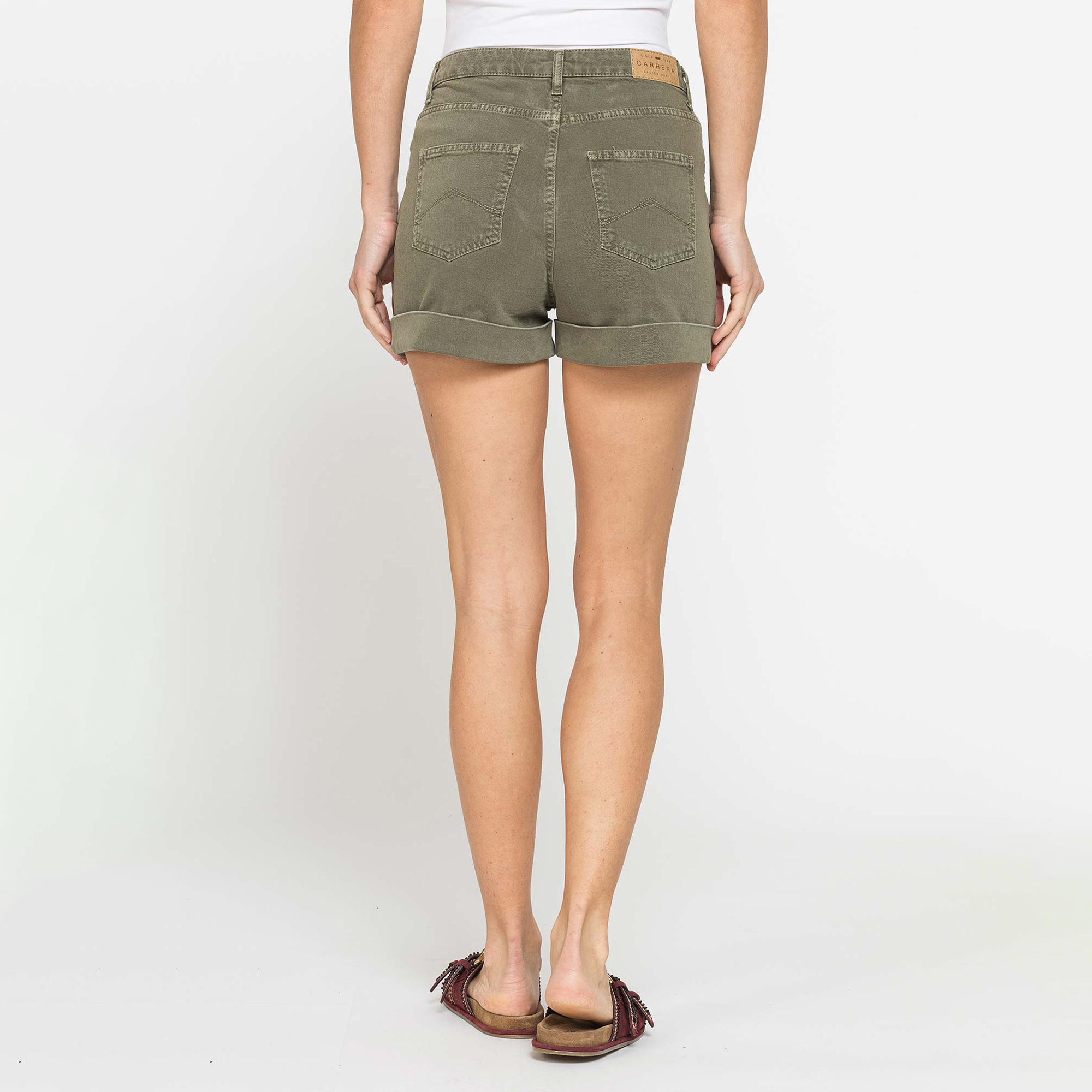 SHORT IN BULL DENIM STRETCH