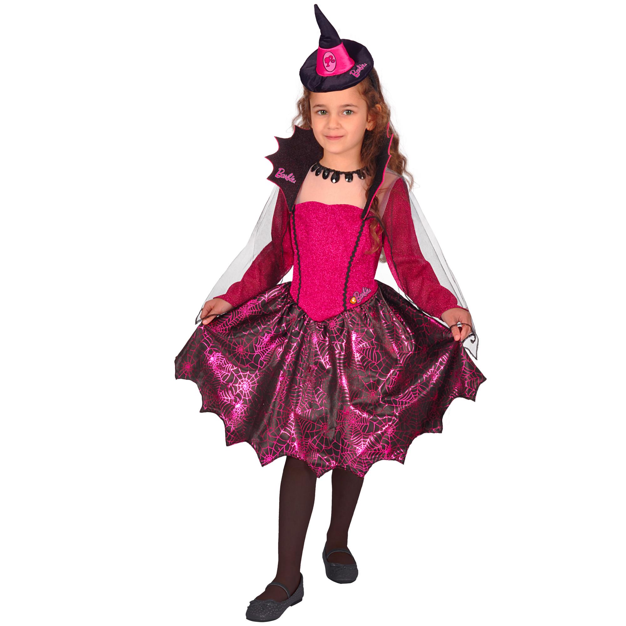 Barbie Strega Fashion Costume Completo Halloween Bambina