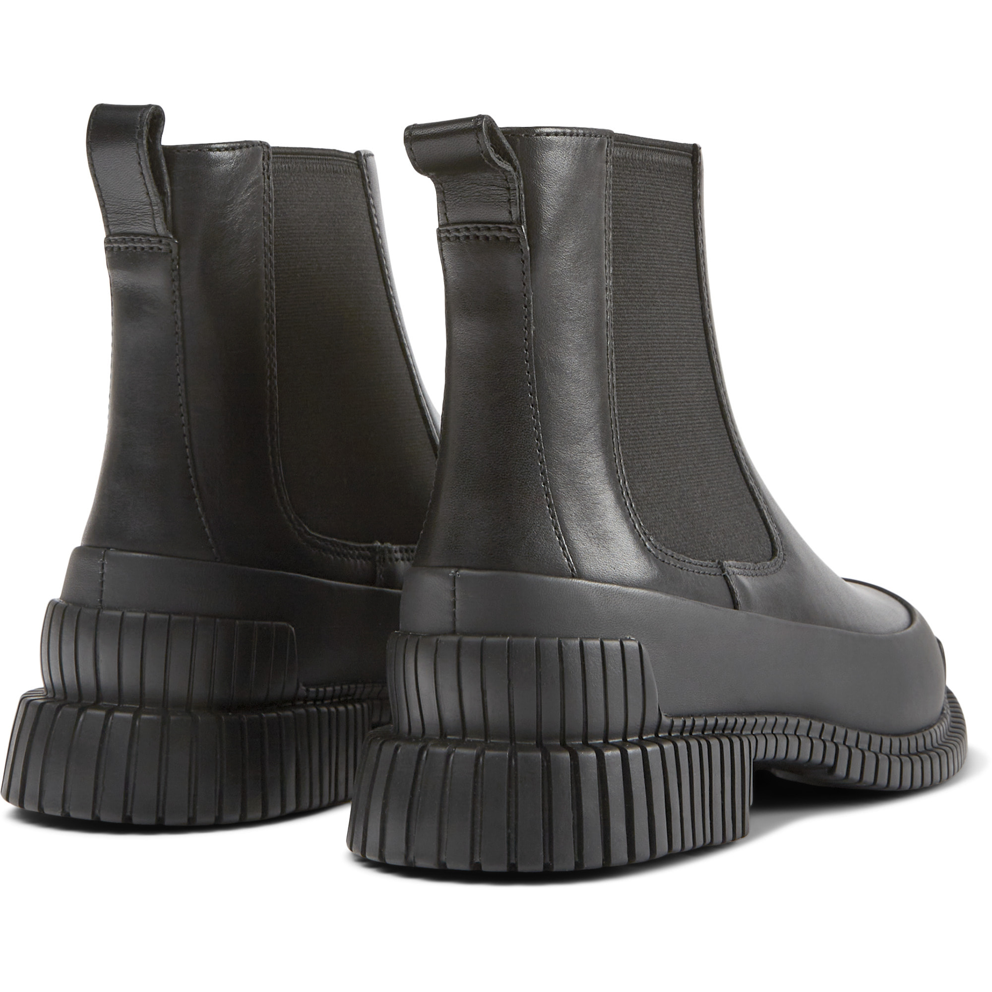 Botines - CAMPER Pix - Negro - Cuero liso